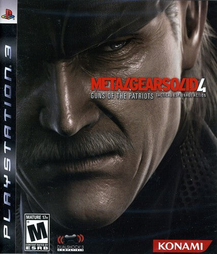 Metal Gear Solid 4: Guns of the Patriots PS3 Tested & Works