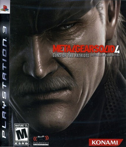 Metal Gear Solid 4: Guns of the Patriots PS3 Tested & Works