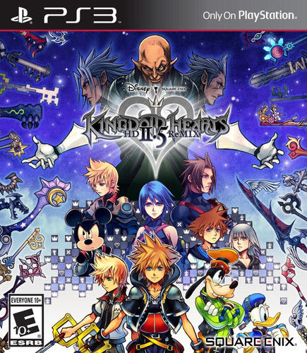 Kingdom Hearts HD 2.5 ReMIX PS3 Tested & Works