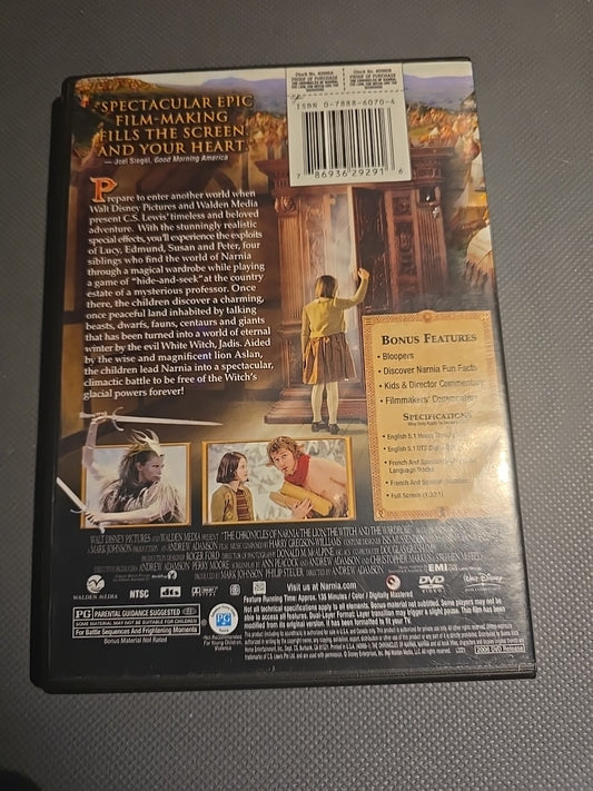 The Chronicles of Narnia: the Lion, the Witch and the Wardrobe (DVD, 2005)