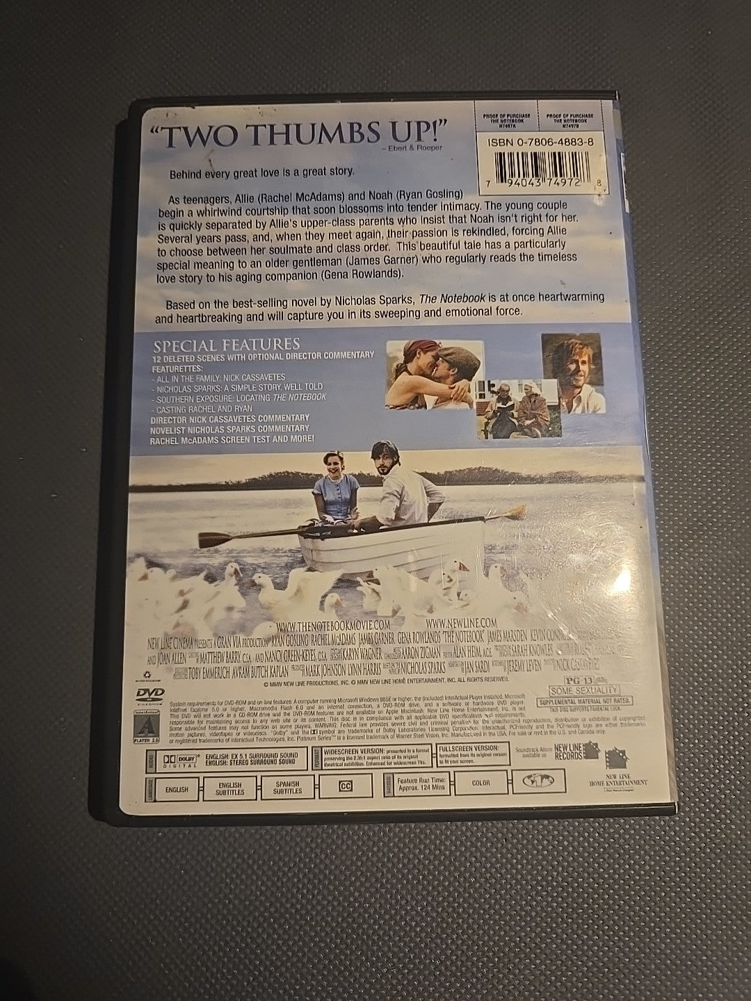 The Notebook & A Walk To Remember Nicholas Sparks Bundle 