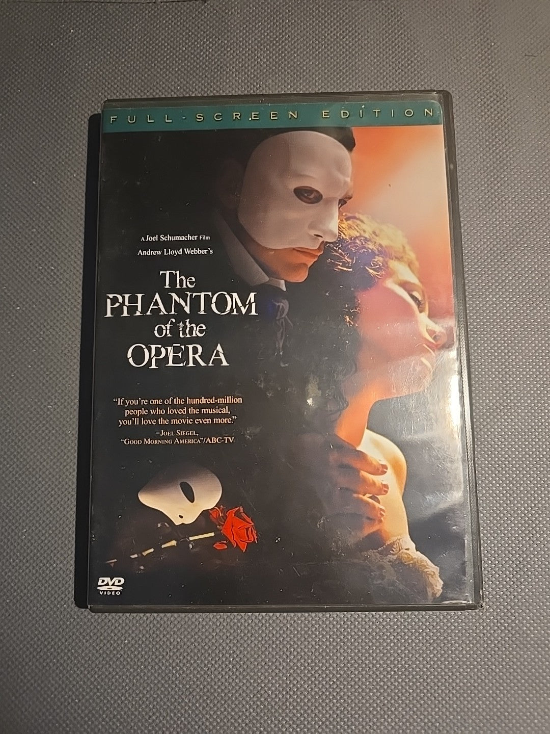 Phantom of the Opera (DVD, 2004)