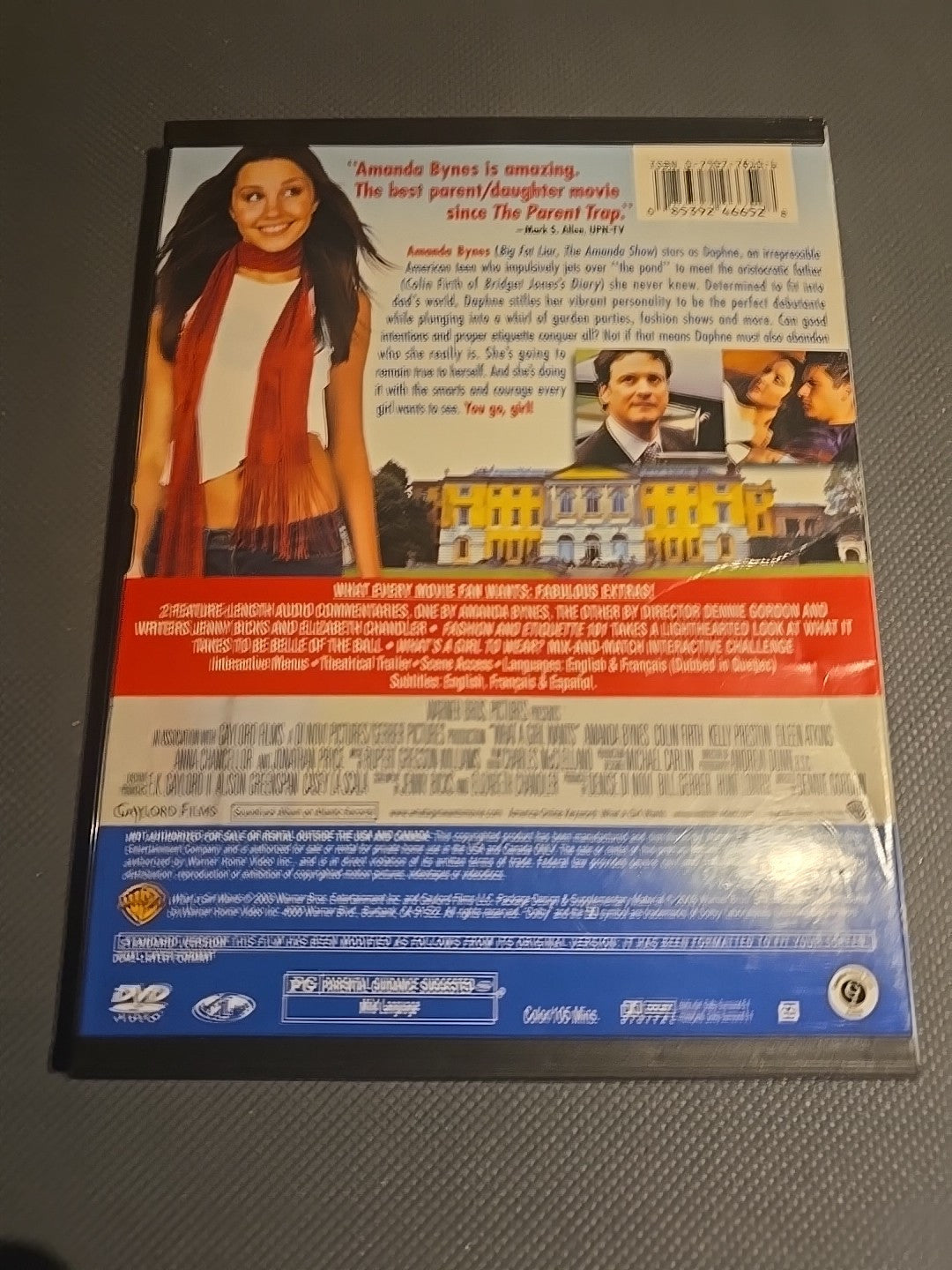 What a Girl Wants (DVD, 2003)