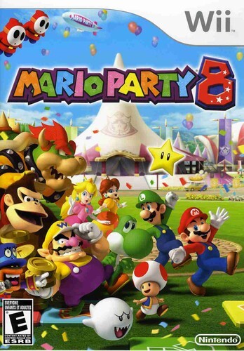 Mario Party 8 Nintendo Wii No Book Tested & Works