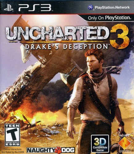 Uncharted 3: Drake's Deception PS3 Tested & Works