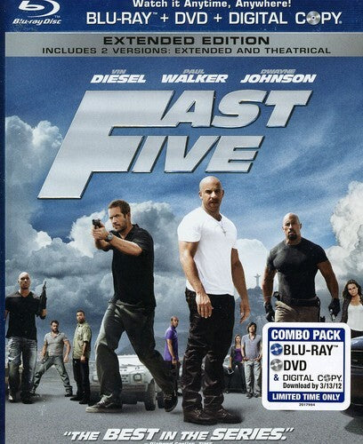 Fast Five (Blu-ray, 2011)