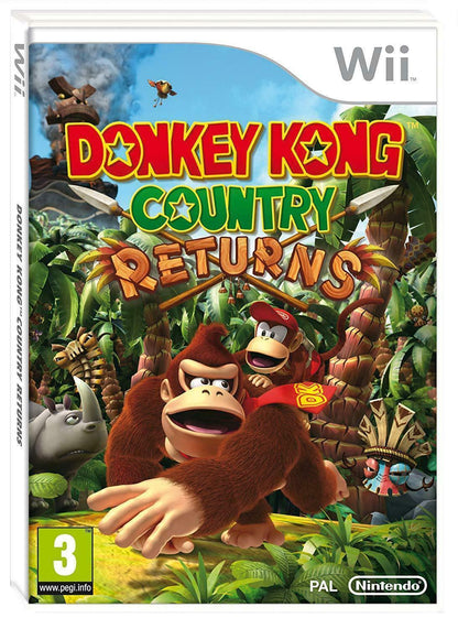 Donkey Kong Country Returns Nintendo Wii Tested & Works