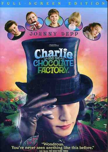 Charlie and the Chocolate Factory (DVD, 2005)