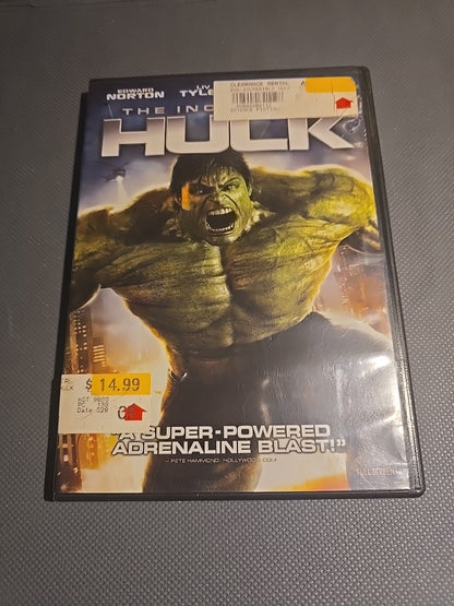 The Incredible Hulk (DVD, 2008)