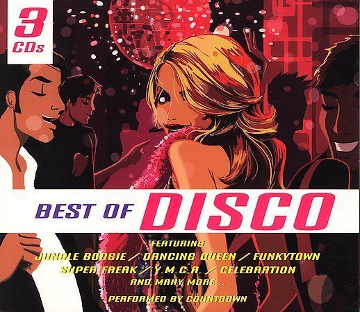 Best of Disco [Digipak] by Countdown (CD, Jul-2005, 3 Discs, Madacy...