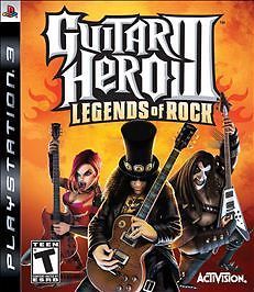 Guitar Hero 3 Legends of Rock/ Rock Band Country Track Pack PS3 Bundle Tested & 